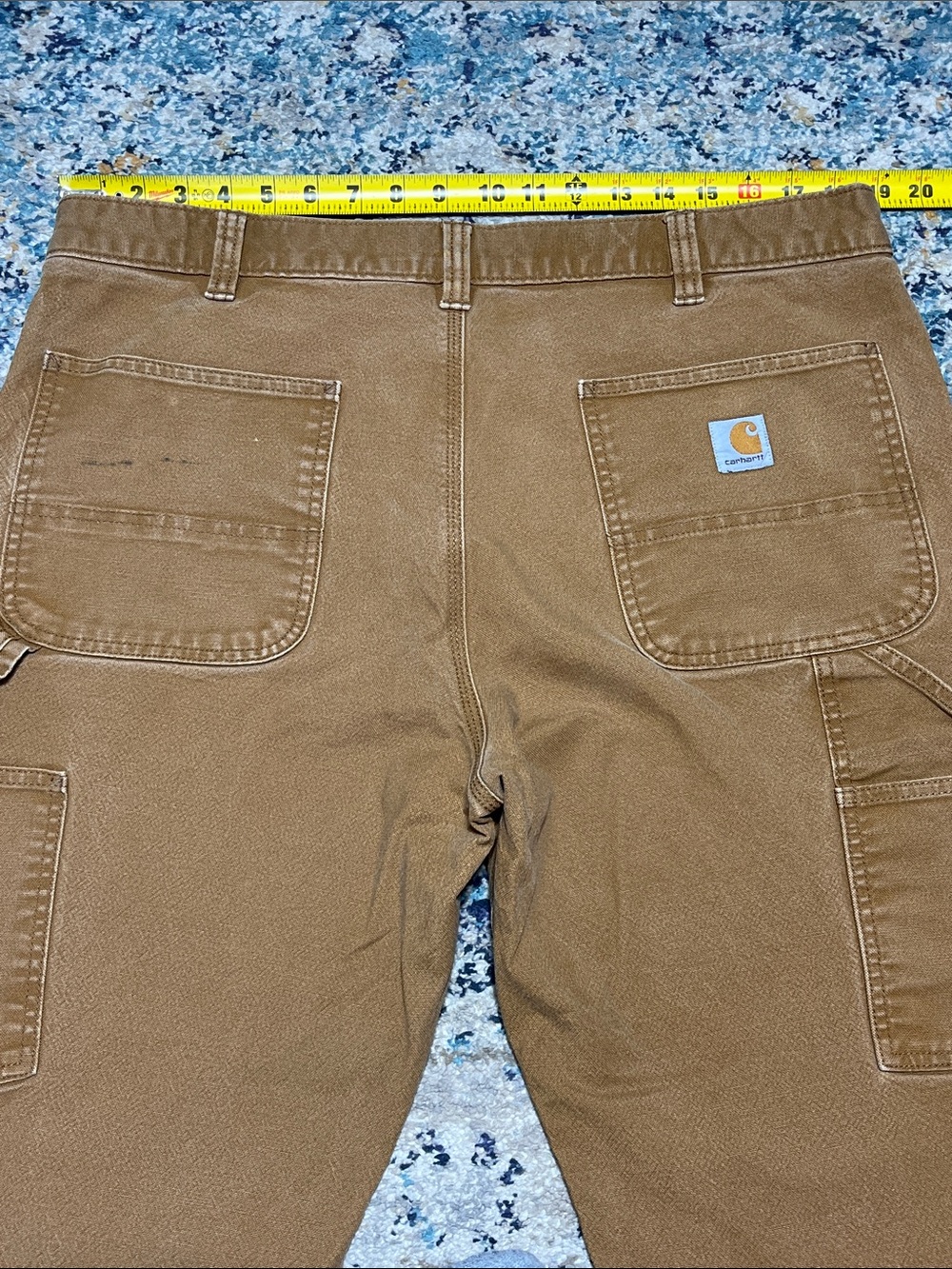 Carhartt Men's Rugged Flex Relaxed Fit Duck Utility Work Pants in size 38x30 - Picture 4 of 16